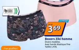 Action ZIKI Boxers homme offre
