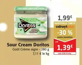Colruyt Sour cream doritos offre