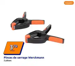 Action WERCKMANN Pinces de serrage offre