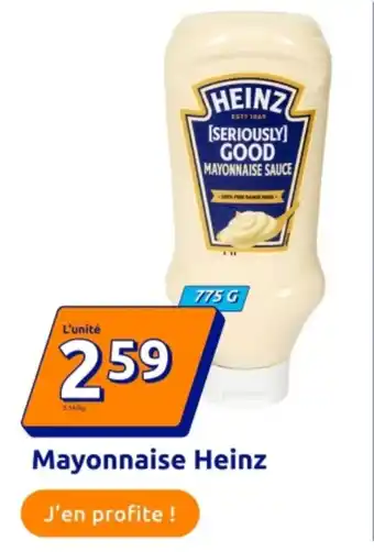 Action HEINZ Mayonnaise offre