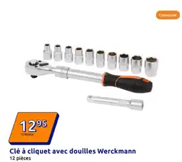Action WERCKMANN Clé à cliquet avec douilles offre