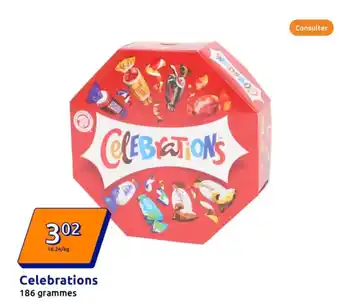Action CELEBRATIONS offre