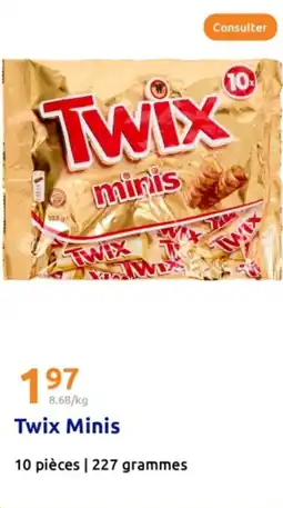 Action Twix Minis offre