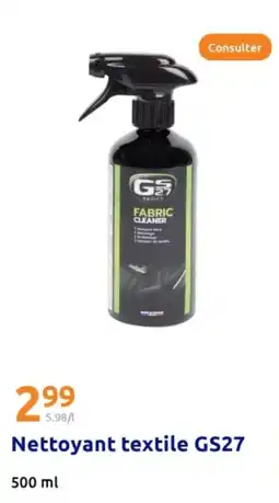 Action GS27 Nettoyant textile offre