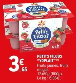 E.Leclerc Yoplait - petits filous offre