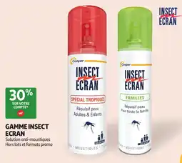 Auchan Gamme insect ecran offre