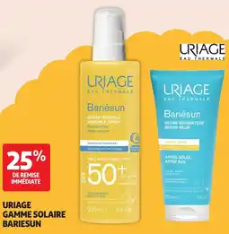 Auchan Uriage gamme solaire bariesun offre