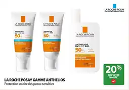Auchan La roche posay gamme anthelios offre