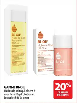 Auchan Gamme bi-oil offre