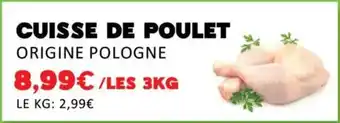 Hmarket Cuisse de poulet offre