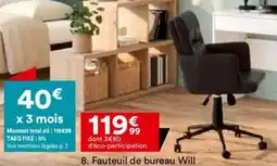 BUT Fauteuil de bureau Will offre