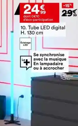BUT Tube LED digital offre
