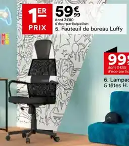 BUT Fauteuil de bureau Luffy offre