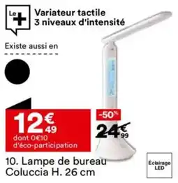 BUT Lampe de bureau Coluccia offre