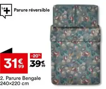 BUT Parure Bengale offre