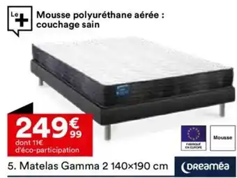 BUT Matelas Gamma 2 offre