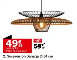 BUT Suspension Sanaga offre