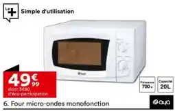BUT Four micro-ondes monofonction offre