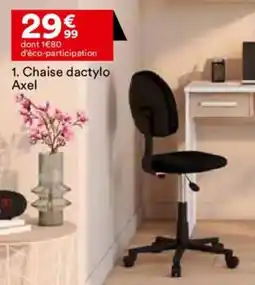 BUT Chaise dactylo Axel offre