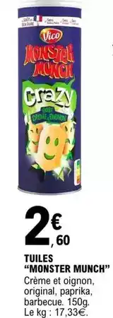 E.Leclerc Monster munch - tuiles offre