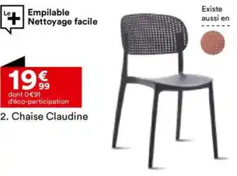 BUT Chaise Claudine offre