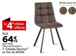 BUT Chaise Savina offre