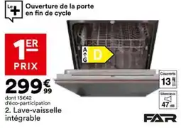 BUT Lave-vaisselle intégrable offre