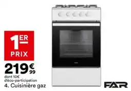 BUT Cuisinière gaz offre