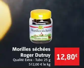 Morilles séchées roger dutruy