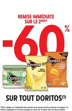 Intermarché Hyper Sur tout doritos offre