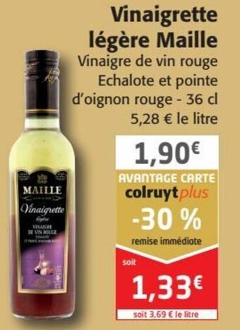Colruyt Vinaigrette légère maille offre