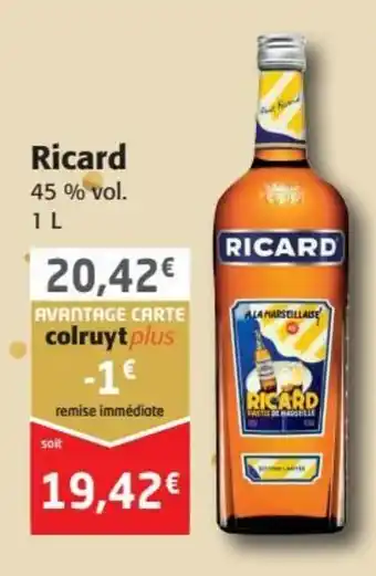 Colruyt Ricard offre