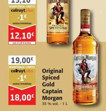 Colruyt Original spiced gold captain morgan offre