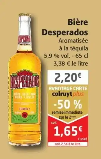 Colruyt Bière desperedos offre