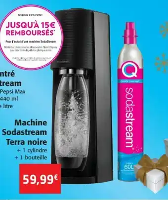 Colruyt Machine sodastream terra noire offre