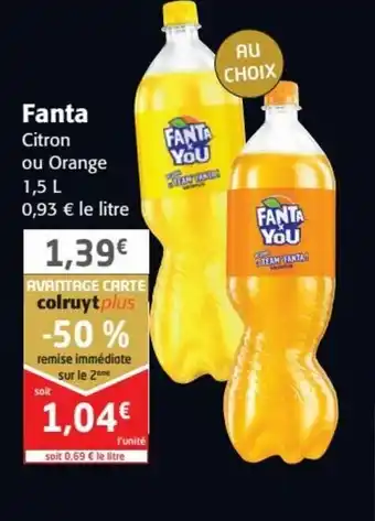 Colruyt Fanta offre