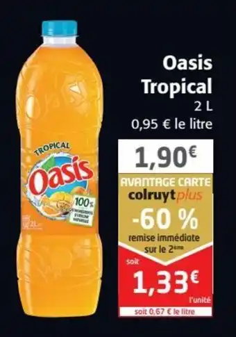 Colruyt Oasis tropical offre