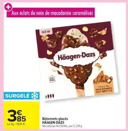Carrefour Bâtonnets glacés HAAGEN-DAZS offre