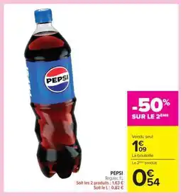 Carrefour PEPSI offre