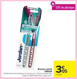 Carrefour Brosses à dents JORDAN offre