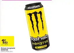 Carrefour Boisson Energisante Monster offre
