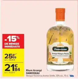 Carrefour Market Rhum Arrangé DAMOISEAU offre