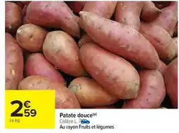 Carrefour Market PATATE DOUCE offre