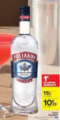 Carrefour Market Vodka Poliakov offre