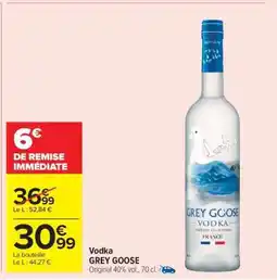 Carrefour Market Vodka Grey Goose offre