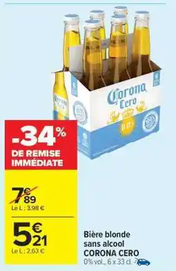 Carrefour Market Corona Cero offre