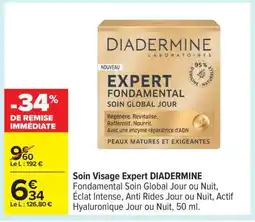 Carrefour Soin Visage Expert Diadermine offre