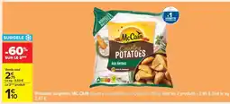 Carrefour Potatoes surgelées MC CAIN offre