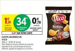 Intermarché Hyper Chips barbecue vico offre