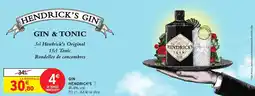 Intermarché Hyper Gin hendrick's offre